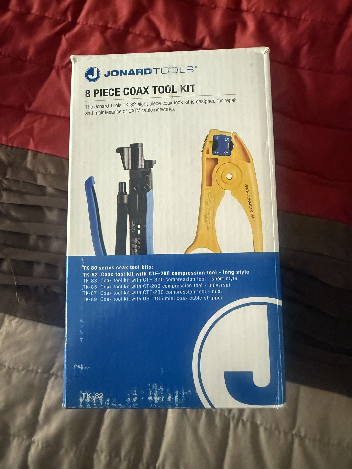 8 Piece Coax Tool Kit