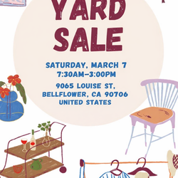 Huge yard sale