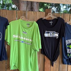Seahawks  shirts women’s size large