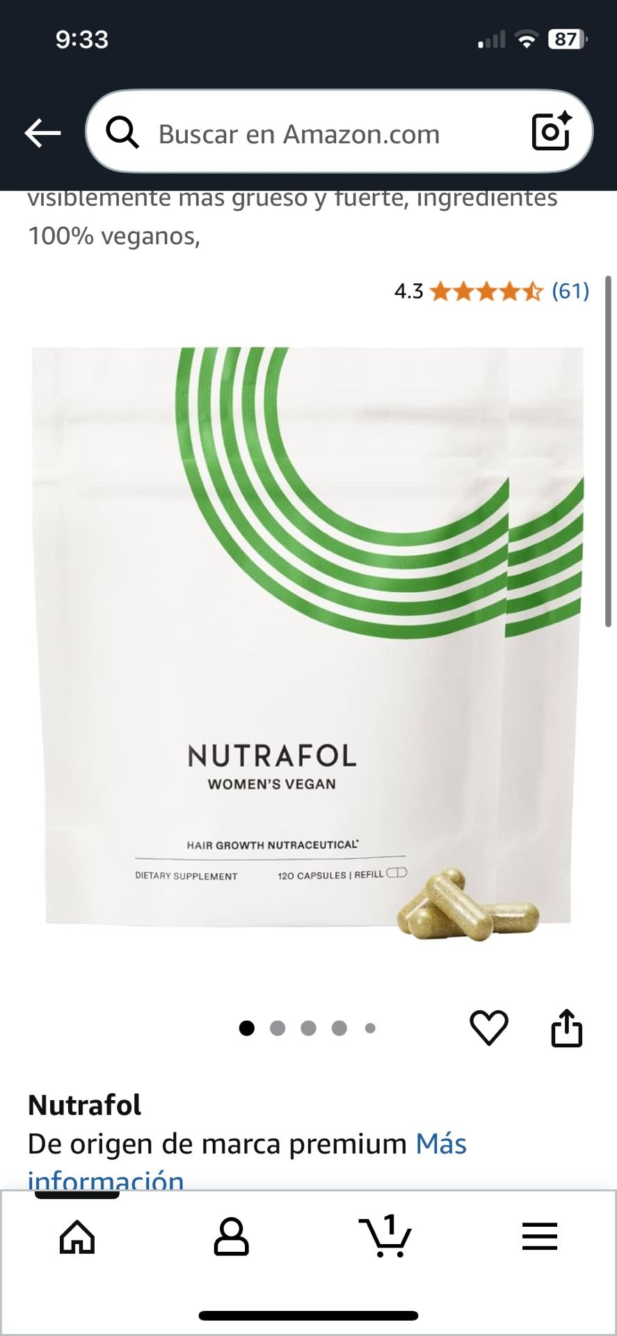 NUTRAFOL Supplement