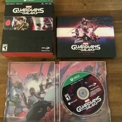 Guardians Of The Galaxy Xbox Steelbook+Game+Art Of The Game Book