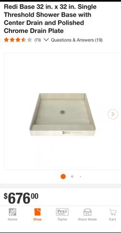 Shower Pan