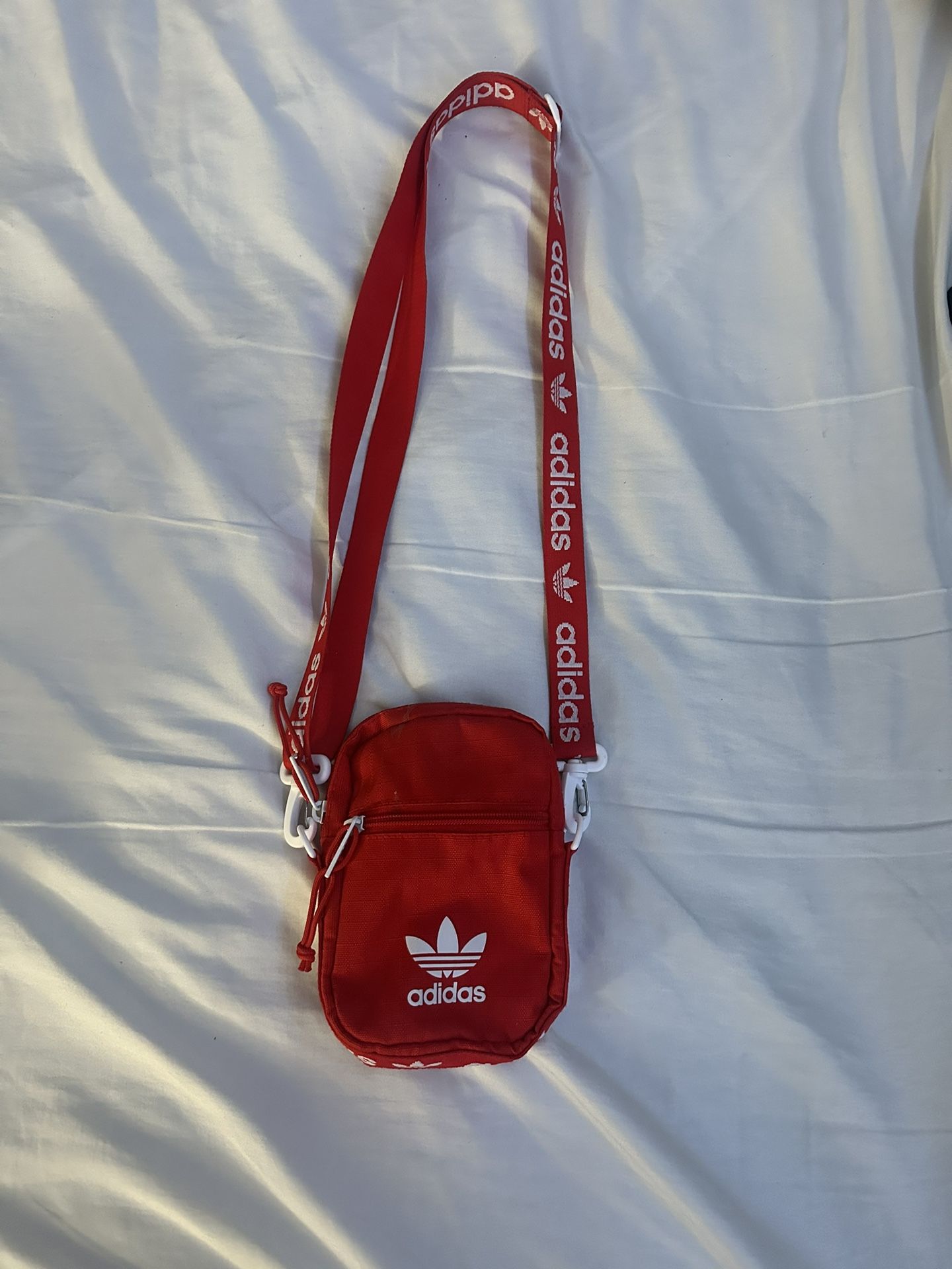 Red mini Adidas bag