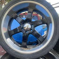 24” Boss Rims! Tires Are Old  305/35/r24