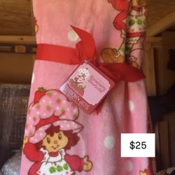 Strawberry Shortcake Blanket 