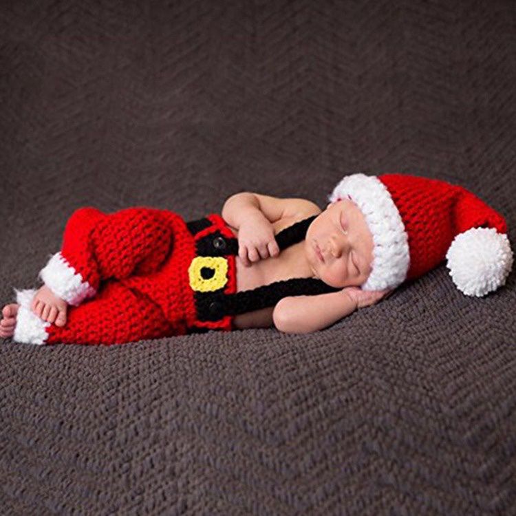 Baby Boy Christmas Photo Prop Dress
