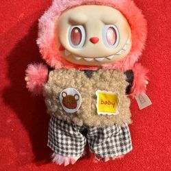 Labubu Teddy Bear Outfit