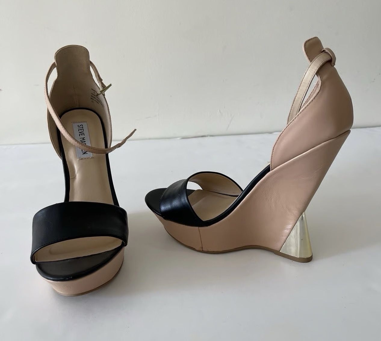 Steve Madden Asymmetrical Wedge Heels