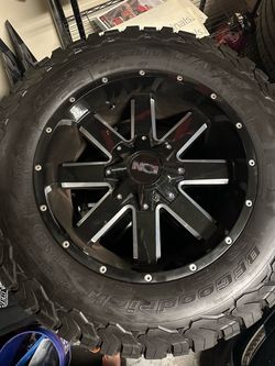 Brand used BFG‘s with ion 20 rims
