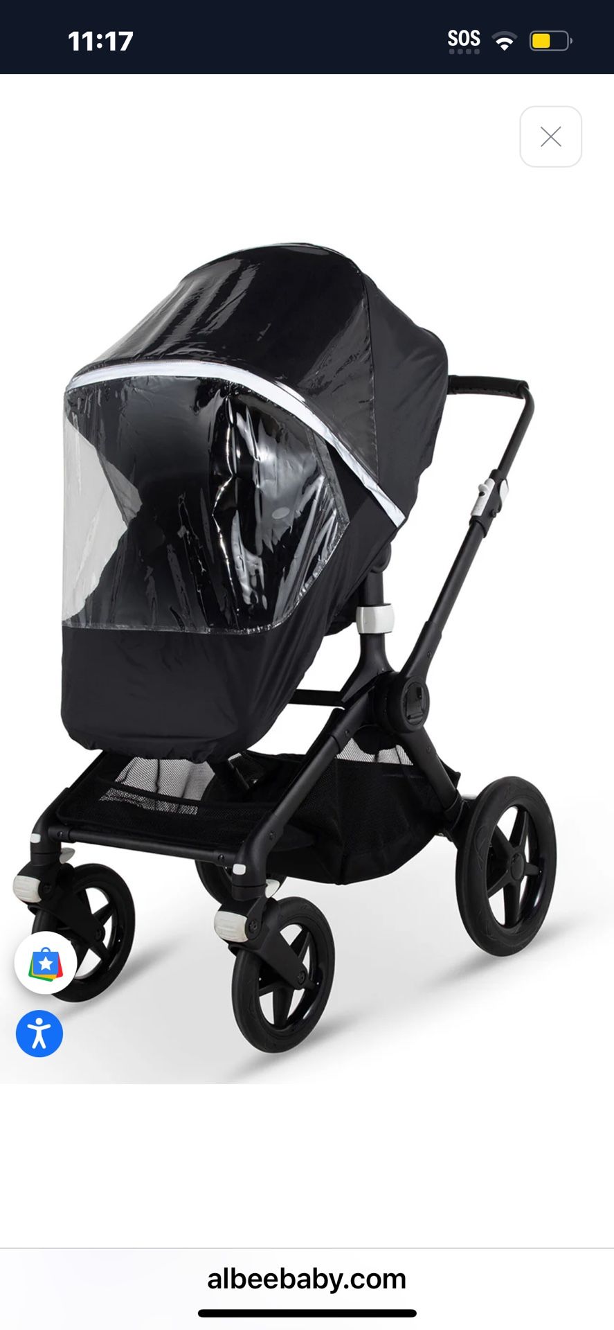 BUGABOO - Cameleon 3 Infant/ Newborn Stroller (Frame with Bassinet Only)