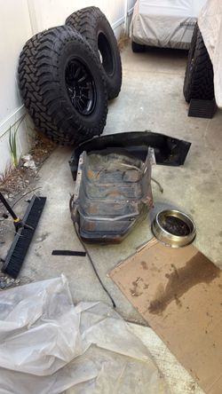 Gas tank and skid plate 2006 Jeep TJ