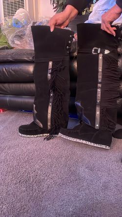 Black Boots Size 10