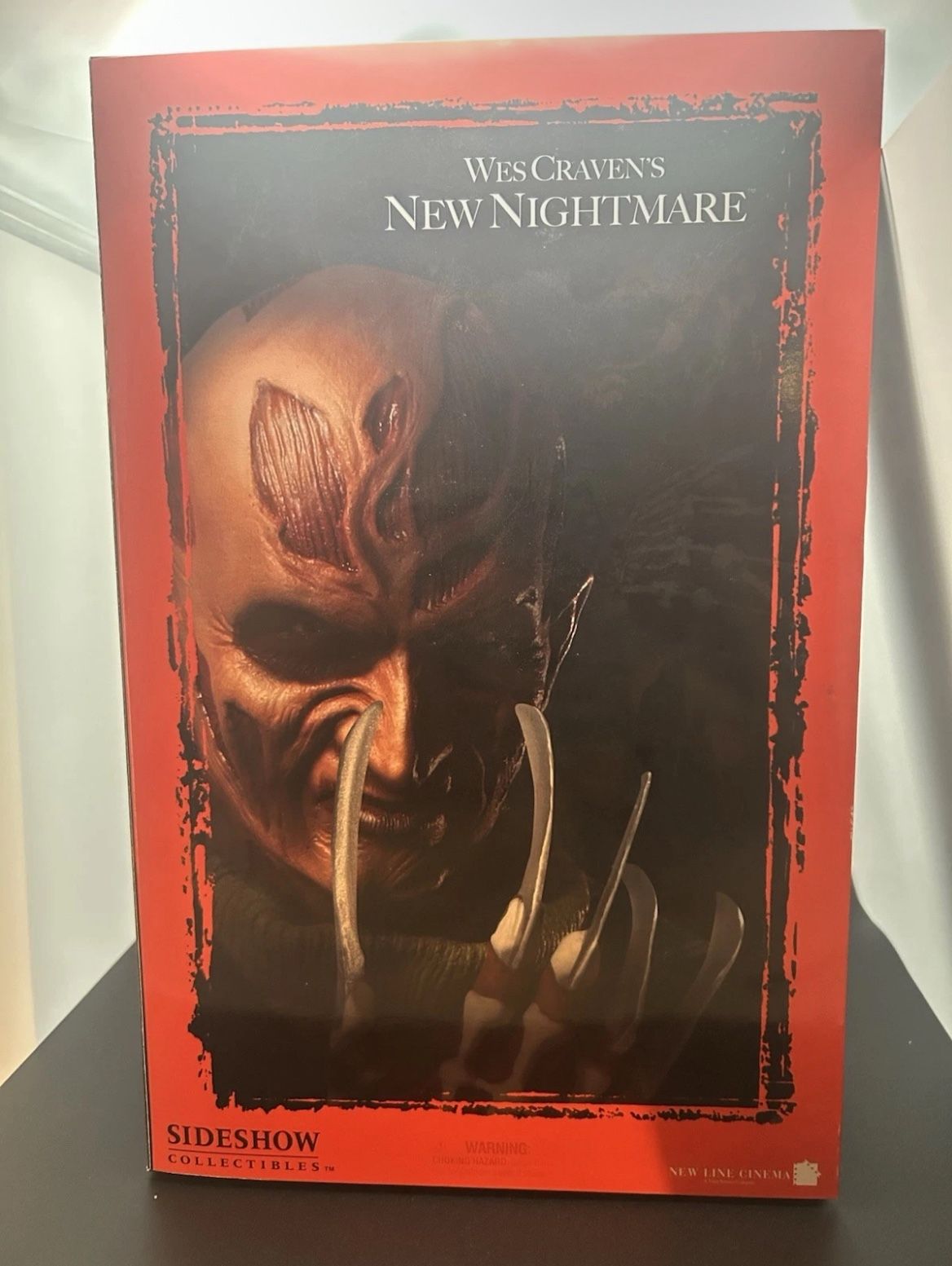 Wes Cravens New Nightmare Action Figure Sideshow Collectables New in Packaging