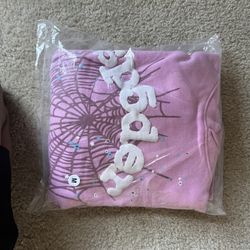 Pink Spider Hoodie