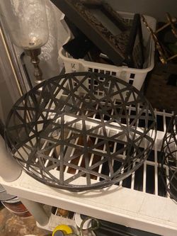 Farmhouse style wire baskets