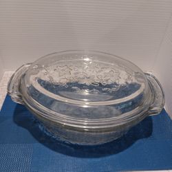 Vintage "Princess House" Covered Casserole Dish 