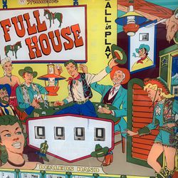 Pinball Machine FULL HOUSE 1966