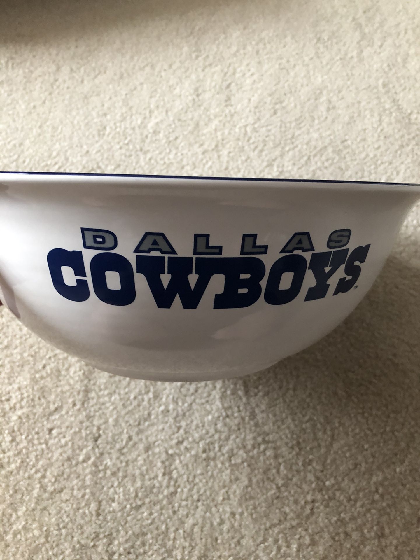 Pflatzgraff Dallas Cowboys Party Bowl