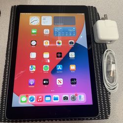 Apple iPad 5th Gen 32GB WiFi 9.7” iPad—Space Gray complete