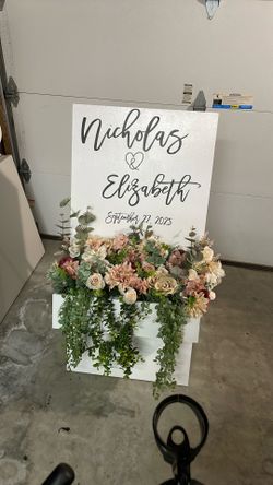 Wedding Welcome Sign