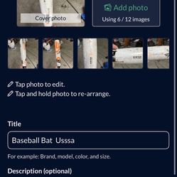 28. Drop 10 Usssa Demarini Bat 