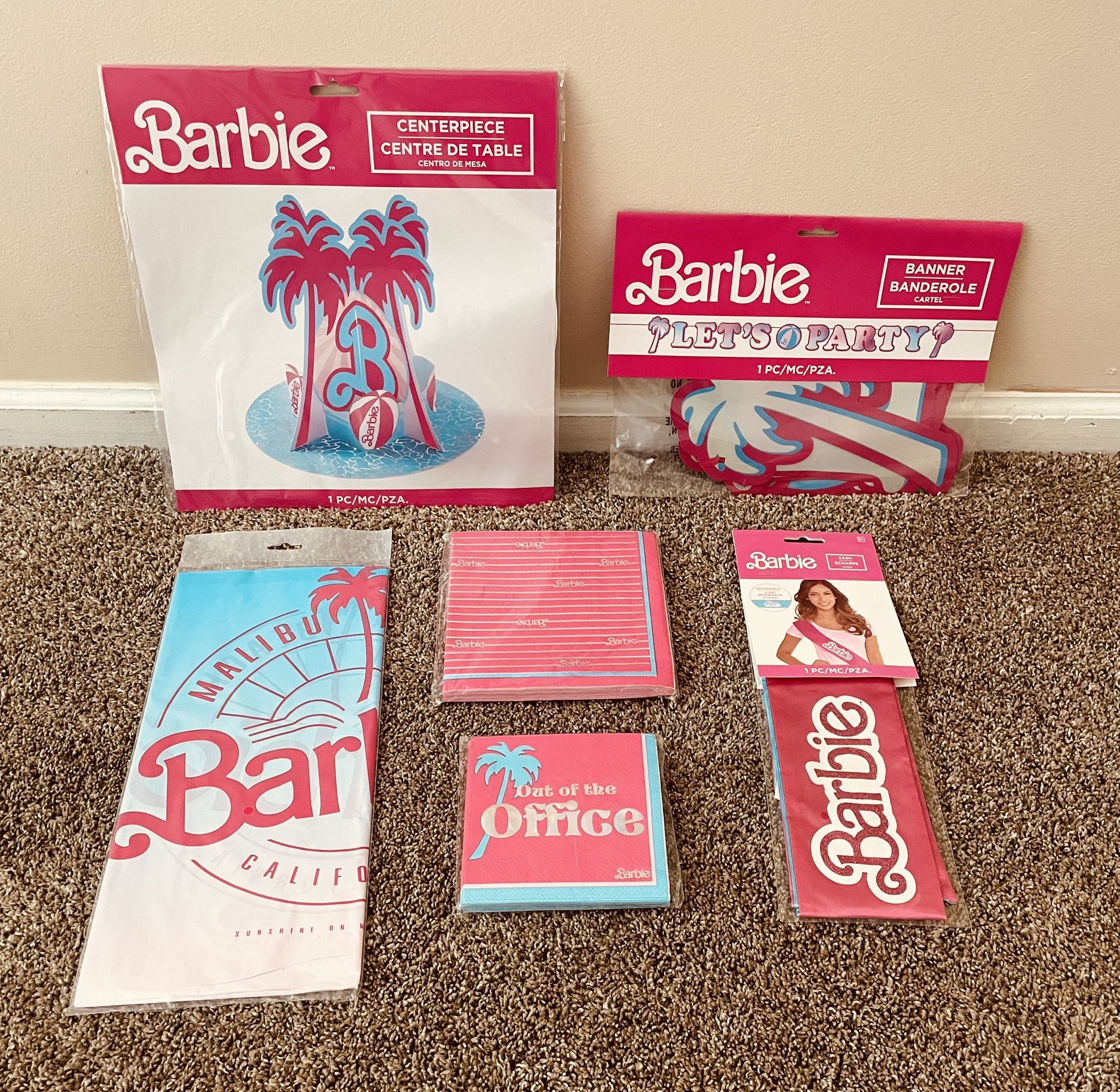 Barbie Party Decor