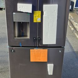 Ge Fridge 3 Doors Size 36w 30d 69h) I Can Help You With Free Delivery Within 10 Miles Distance 