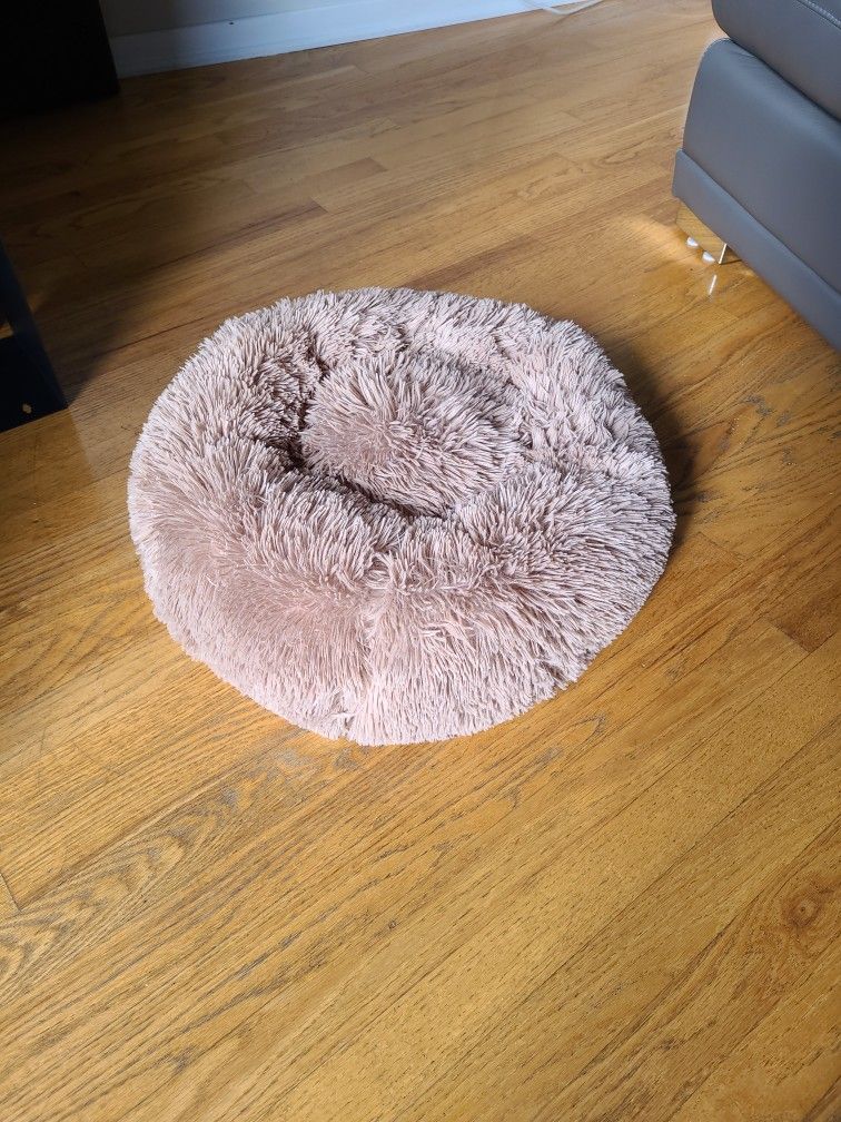 fluffy pet bed
