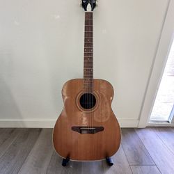 Harmony Sovereign H1(contact info removed)s Natural Acoustic Guitar