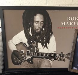 vintage Bob Marley Hard Hanging picture