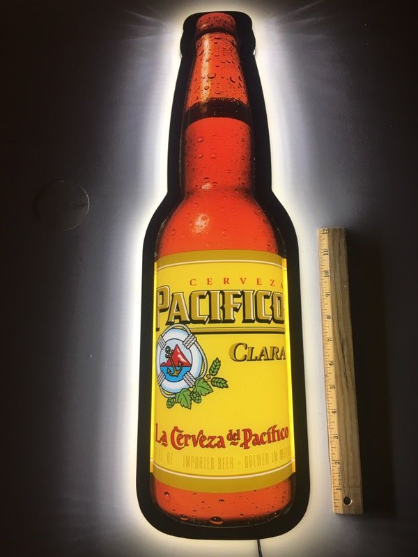 New Pacifico bottle led beer sign light