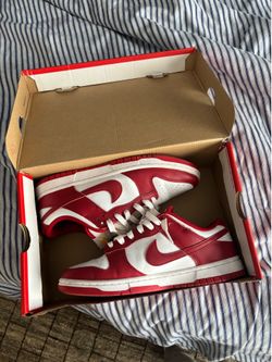 Nike red dunks
