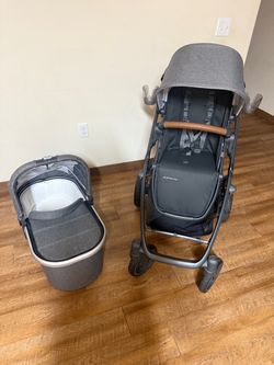 Uppababy vista V2 Stroller and bassinet