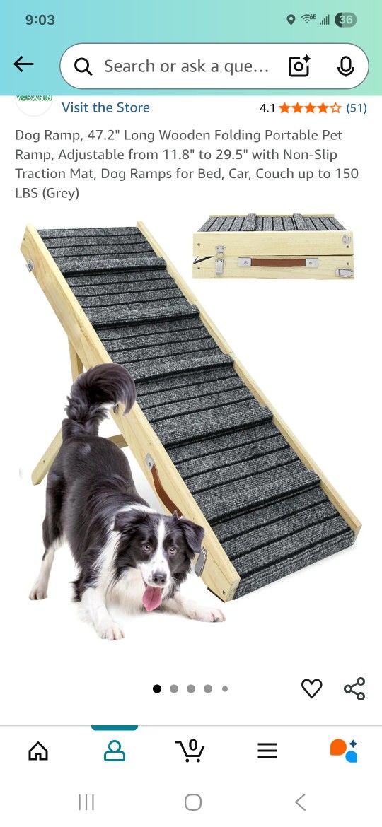 Folding Pet Ramp