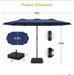 15ft Patio Umbrella