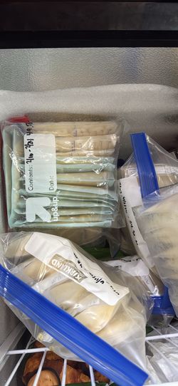 Frozen breastmilk
