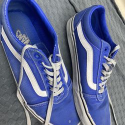 Blue Vans 