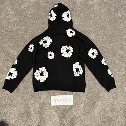 denim tears hoodie size large