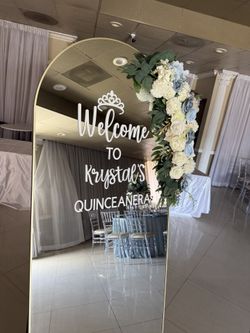 Welcome mirror