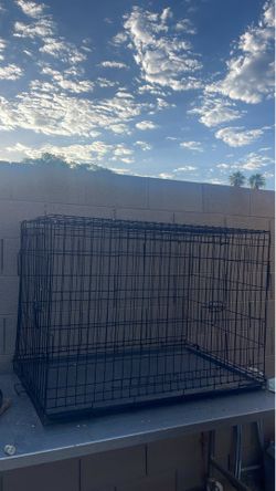 Large dog cage