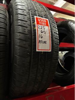 225/65/16 ATLAS USED TIRE