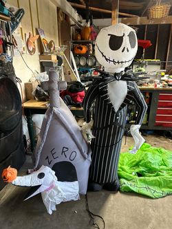 Nightmare Before Christmas Inflatable Set