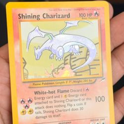 Shining Charizard LP+/NM-