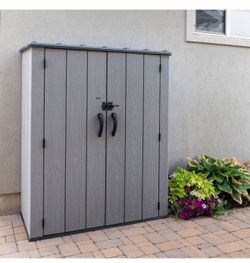 Lifetime Vertical Storage Shed - 56" x 30" x 68" NEW IN BOX