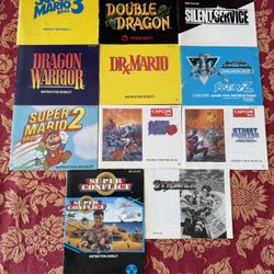 Nintendo Instruction Manuals & Booklets