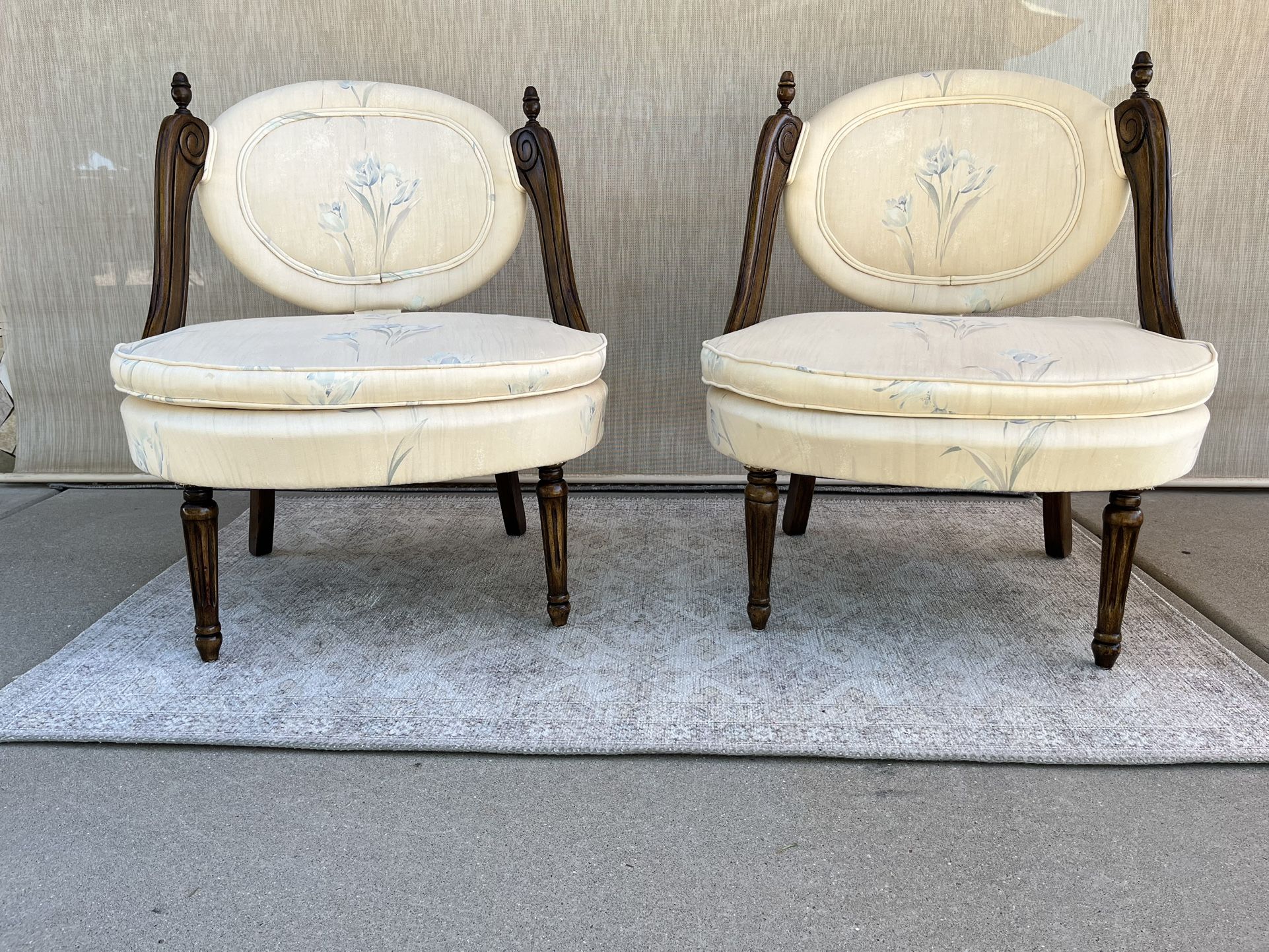 Vintage Hollywood Regency Chairs