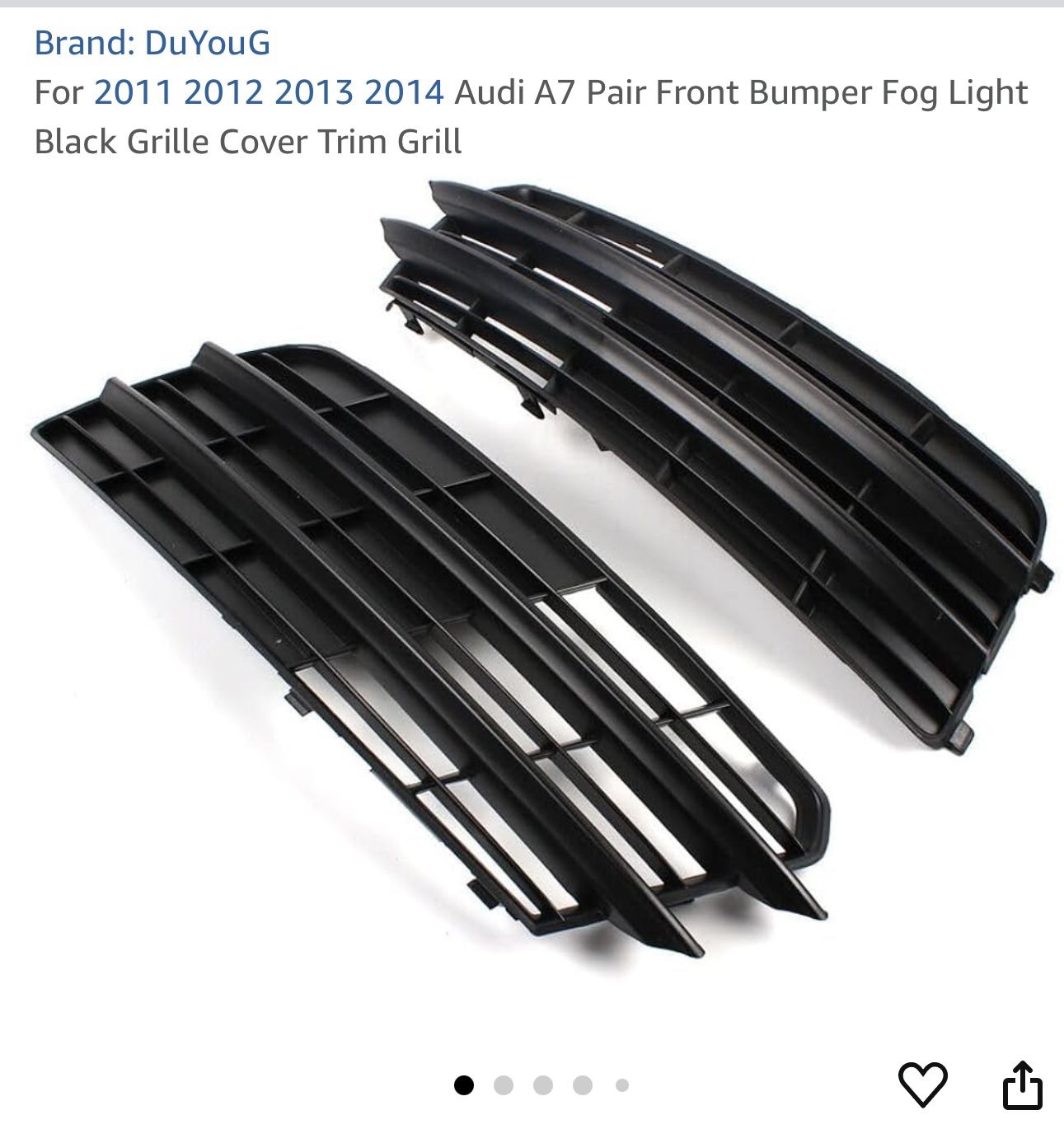 Fog Light Covers For Audi