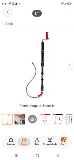 Milwaukee Drain Cleaning Snake Auger