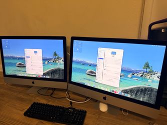 Two iMac 5k 🖥️ 27 inch 2020 i7