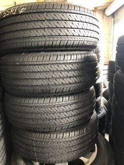 215/55R16 Firestone 90% trued
